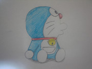 ドラえもんを描いてみた。