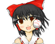 霊夢さんが突然顔面に死球を食らう画像ください