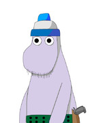 若き日のムーミンパパ