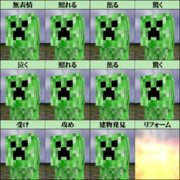 毒舌!クリーパー先生 #32「クリーパーで表情練習」 