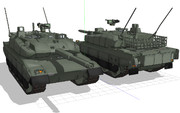 10式戦車 ニコニコ静画 イラスト
