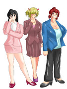 丸井さんちの三姉妹