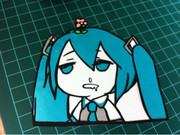 初音ミク　を　切ってみた