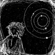 鏡の上は空の上