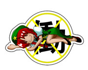 働かないステッカー