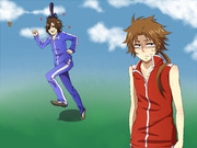 赤と青と言ったらこれしか浮かばない。