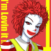 ドナルド マクドナルド ニコニコ静画 イラスト