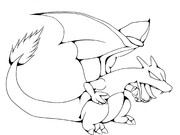リザードン ニコニコ静画 イラスト