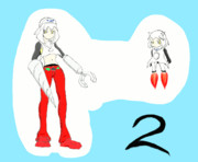 ゲッター２＋ジャガー号(擬人化)