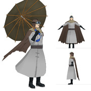 【MMD-OMF2】星海坊主を作ってみた【銀魂】