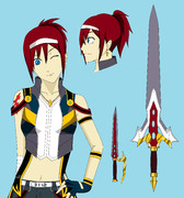 SAO オリジナルアバター　ミーティア・ソレイシー