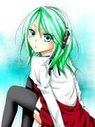 ヘッドホン女子