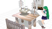 【MMD-OMF2】神社で見かけそうな小物とか