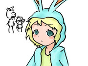 「あのウサギ」を擬人化してみた