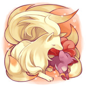 キュウコン ニコニコ静画 イラスト