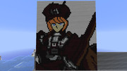 【Minecraft】ar004U 褐色の剣レマン 壁画【悠久の車輪】