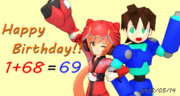 【MMD】猫村いろは誕生祭 いろは＆ロック