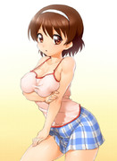 イカちゃんを追いかけるあまり異性に対して無防備すぎる早苗