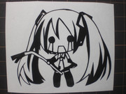 「ステッカー」初音ミク