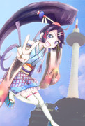 京都タワー ニコニコ静画 イラスト