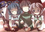 「あら、またお会いしましたね。」先客の女性は僕らに話しかけて来た