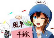 パーカー少女 ニコニコ静画 イラスト