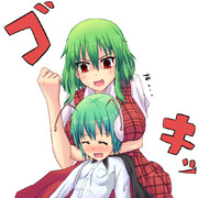 スリーパーおっぱいホールド