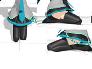 ひざ２段化実験（途中