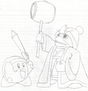 カビデデ(線画)