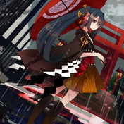 少女は鬱屈に傘をさす ニコニコ静画 イラスト