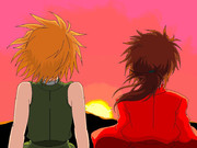 幼い日の夕焼け