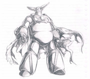 ゲッタァアァアァアァアァア！！！　(下描き)