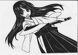 ステッカー　古手桜花さん