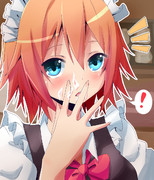 メイド地味子ちゃん塗らせていただきました