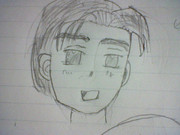 ノートの余白に豆腐屋の息子的な、なにかを描いてみた