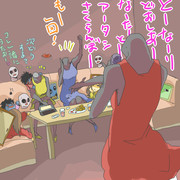 作品たちでカラオケ！