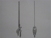 ソードアート　片手剣　＜二十三式軍用片刃刀＞