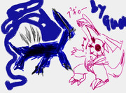 初心者が初めてポケモン描いてみた