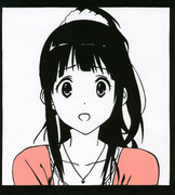 【切り絵】千反田える／氷菓