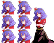 神奈子さま立ち絵2 表情差分