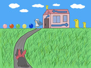 家出中の阪本さんとミニイカ娘