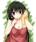 #女子谷間晒し祭w