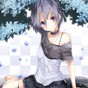 オフショルダー ニコニコ静画 イラスト