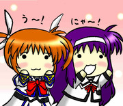 にゃのはさんとしゅずかさん（改良版）