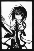 【切り絵】川添珠姫／バンブーブレード