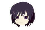 羽川 翼をゆっくりぽく描いてみた