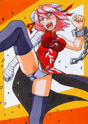 華仙ちゃんに、ぱんつ見せてって言ったら、見せてくれた。