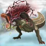 イビルジョー ニコニコ静画 イラスト