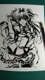 瀬名愛理　カッティングシートを作ってみた。