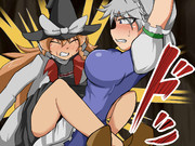 魔理沙と咲夜が激突